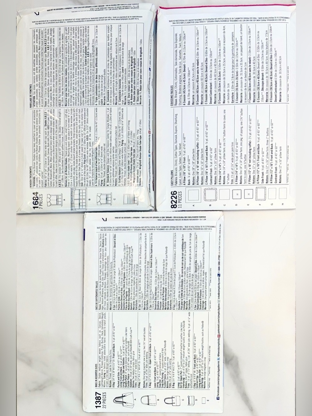 🧵 3 Sewing Patterns - Picture 2 of 3